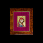 Mosaico : Madonna Bizantina 10×14