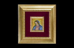 Mosaico : Volto Guadalupe 10×11