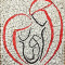 Mosaico: Sacra Famiglia Moderna – Bracalenti – 7×8