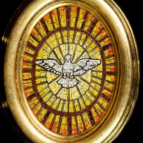 Mosaico: Spirito Santo – ovale